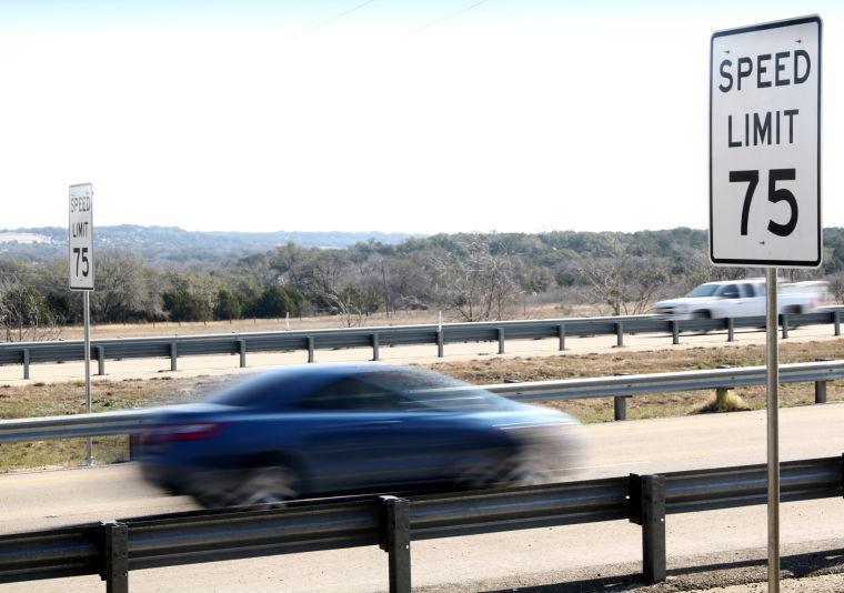 Hwy 195 speeds up to 75 MPH